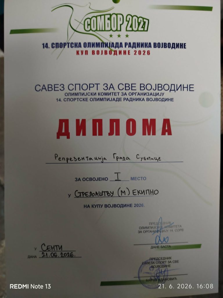 streljaštvo ekipno